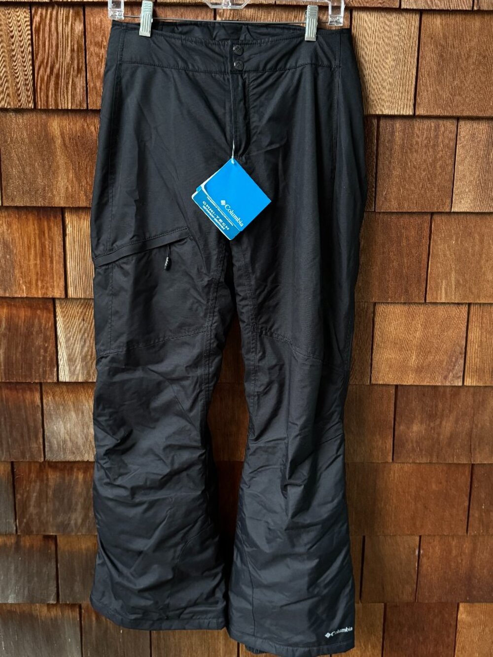 NWT Columbia Black Bugaboo Omnitech Snow/Ski/Snowboard Pants in Women's Small